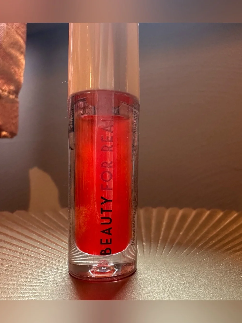 Beauty For Real Lip Revival Hi-Shine Hydrating Lip Oil, Strawberry Fields